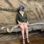 Ashly Burch Instagram - Snake? SNAKE?! Snaaaaaaakeeee!! (I'm sorry)