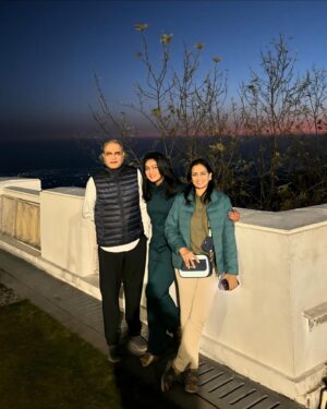 Ashmitha Instagram - We made huge deposits in our memory bank this vacation!
Swipe right to the last - it’s compulsory to do this during a mountain vacation 🍜 

#vacation #mussorie #hills #hillstation #mountains #holiday #pretty #cute #love #fam #family #happy #yay #sunset #smile #laugh #ashtrixx #telugu #teluguactress #influencer #teluguinfluencer #southindisninfluencer #coffee #brown #green #cool #cold #weather #beautiful #flowers