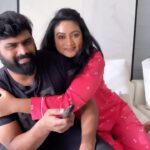 Ashmitha Instagram - Husband wants “SPACE” @jannu.sudhir #husband #husbandandwife #us #lol #couple #couplegoals #smile #laugh #funny #telugu #teluguactress#lol #ashtrixx #telugumemes #funnytelugumemes #hyderabad #ashtaggedsudhir