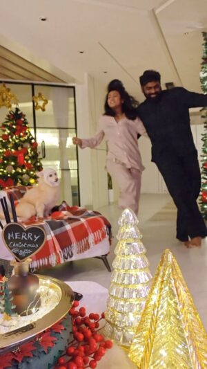 Ashmitha Instagram - POV : Going into 2024 with the same person who has my heart since forever @jannu.sudhir 
.
.
.
#cheesy #sorrynotsorry #ashtaggedsudhir #ashtrixx #husband #husbandandwife #couple #couplegoals #funny #happy #life #blessed #us #husband #love #forever #mine #yay #cute #us #husbandgoals #dance #smile #reelitfeelit #feelitreelit #instagramreels #telugu #teluguactress #funnytelugumemes #hyderabad