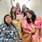 Ashmitha Instagram - Sometimes your girl friends are all that you need! #girls #friends #mygirls #friendship #schoolfriends #besties #love #new #happy #smile #cute #laugh #lol #sunset #smiles #bestfriends #us #ashtrixx #family #fam #newyear #2024 #cool #telugu #teluguactress #influencer