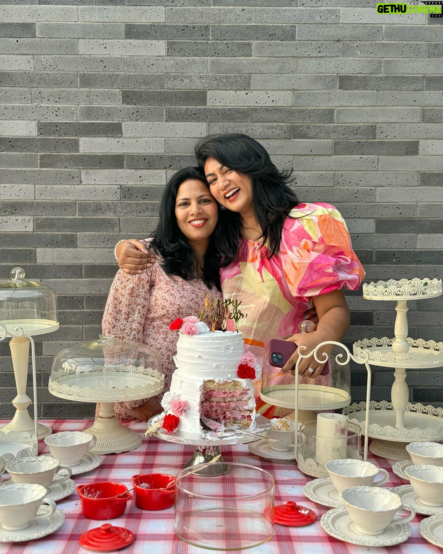 Ashmitha Instagram - Sometimes your girl friends are all that you need! #girls #friends #mygirls #friendship #schoolfriends #besties #love #new #happy #smile #cute #laugh #lol #sunset #smiles #bestfriends #us #ashtrixx #family #fam #newyear #2024 #cool #telugu #teluguactress #influencer