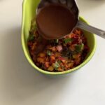 Ashmitha Instagram - How many of y’all are making this for lunch after this video? Comment & let me know 😋 P.S - recipe not mine, i had seen it on an insta page, if you find it, tag them below 🥘 #food #foodie #nomnom #yummy #telugu #telugufood #telangana #andhra #ashtrixx #happy #yum #tomato #chutney #pacchadi #spicy #tangy #vankai #telanganafood #andhrafood #eat