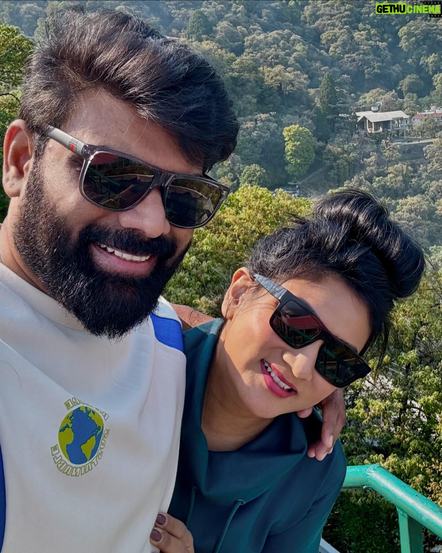 Ashmitha Instagram - Mussoorie VLOG out NOW! Watch on Ashtrixx 🍋 LINK IN BIO 🛤️🌄