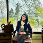Ashmitha Instagram - Everything looks prettier in the hills 🤎🤍 SWIPE to the end to see the cutest picture of the day🐻 For those asking - Outfit @trenbee_ #vacation #mussorie #hills #hillstation #mountains #holiday #pretty #cute #love #fam #family #happy #yay #excited #smile #laugh #ashtrixx #telugu #teluguactress #influencer #teluguinfluencer #southindisninfluencer #coffee #brown