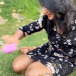 Ashmitha Instagram - The Slow Life….❤️ #flowers #nature #beauty #green #wind #garden #ashtrixx #minivlog #slowlife #life #happy #smile #laugh #relax #us #couple #couplegoals #toastie #mypet #pets #petsofinstagram #breeze #goodfood #hyderabad #petfriendly #telugu #teluguactress #vlogger #influencer