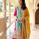 Ashmitha Instagram - Dress up, Show up! ✨ #wedding traditional #indianwedding #indianfood #indianwear #ethnic #love #fav #best #smile #telugu #teluguinfluencer #influencer #contentcreator #ashtrixx #happy #me #bright #color #pink #green #lehenga #udaipur #hyderabad #teluguactress
