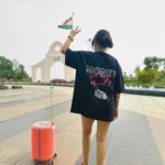 Ashna Kishore Instagram - Hello Goa ! 🏖️☀️❤️✨ T-shirt@hzy.clo Shades @4flaunt_ Roller @amtouristerin #AshnaKishore #insta #instagood #goa #vacation #goadiaries #travel #travelgram #traveler #hellogoa #traveldiaries #goatourism #goavibes #trend #trending #viral #explore #explorepage #fy #fyp #foryou