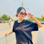 Ashna Kishore Instagram - Hello Goa ! 🏖️☀️❤️✨ T-shirt@hzy.clo Shades @4flaunt_ Roller @amtouristerin #AshnaKishore #insta #instagood #goa #vacation #goadiaries #travel #travelgram #traveler #hellogoa #traveldiaries #goatourism #goavibes #trend #trending #viral #explore #explorepage #fy #fyp #foryou