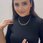 Ashna Kishore Instagram - Obsessed with my latest haul from The Glocal Trunk Jewellery! 😍 Do check out their stunning collection from www.theglocaltrunk.com ✨Jewellery that I am wearing 1) Solaris Blue Enamel and Stone Evil Eye Pendant Chain Necklace 2) Symbolise Evil Eye Pendant Necklace 3) Maira Stone Link Collar Necklace #AshnaKishore #Collab #theglocaltrunkjewellery #theglocaltrunkcollection #stunningjewelry #jewellerycollection #reel #reels #reelinstagram #trend #viral #jewelry #jewellery #explore