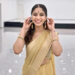 Ashvini Jegathesan Instagram - “Pure joy in every pleat. #SareeBliss 💖😊”