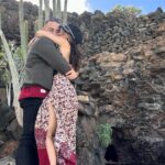Asia Ortega Instagram – Siempre traes el hogar a mi cuando trabajo fuera🏝️🌋😱❤️ @adrybilly