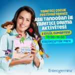 Aslı Tandoğan Instagram - 2 Eylül Cumartesi günü Yaratıcı Çocuk Festivali’nde Aslı Tandoğan’ın katılımıyla yaratıcı drama etkinliklerimizi keşfetmeye hazır mısınız?😍 #yaraticicocukfestivali