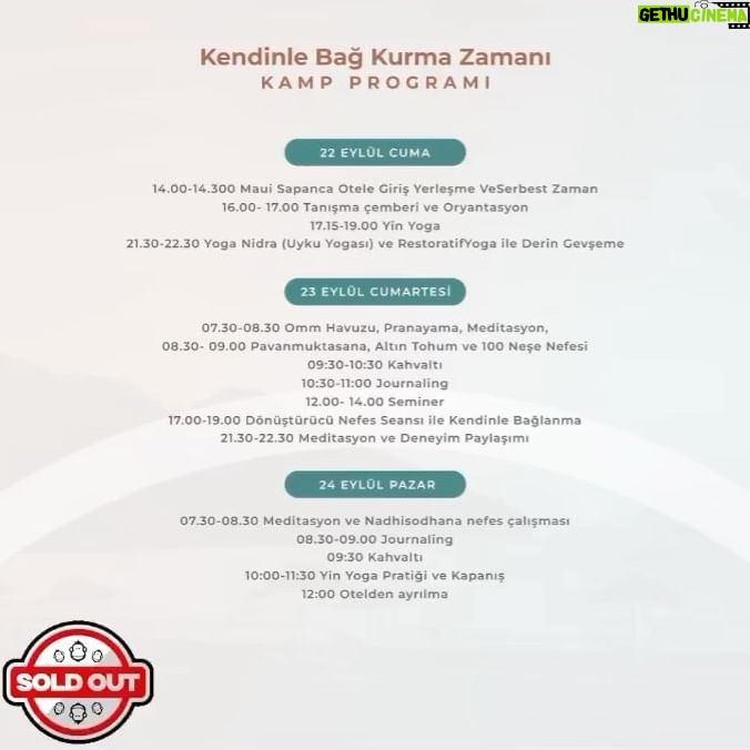 Aslı Aybars - 1K Likes - ‘Kendinle Bağ Kurma Zamanı’ kampına gösterdiğiniz için ilgi için çok teşekkürler. Bir sonraki kampın olmasını istediğiniz yer önerilerini paylaşırsanız sevinirim.
Bir sonraki kampta görüşmek üzere 🧘🏻♀️
Sapanca’da yeşillikler içinde yer alan Maui’ninşahane doğası ve habitatında keyifle dinleneceğimiz, güzel yoga salonunda konforlu yoga yapabileceğimiz, çimenlerde nefes ve meditasyon yapma imkânı bulacağımız bir kamp yapacak ve yeni kişilerle tanışıp bu alanı paylaşacak olmanın heyecan ve merakı içindeyim.
Dilerim ki kamp sonrasında kendinizle bağ kurmuş, yenilenmiş ve enerji dolu hissedersiniz. Güne farklı meditasyon ve nefes çalışmaları ve bedenimizi uyandırıp hareketlendirdiğimiz yangakışların olduğu pratikle başlayacağız. Her pratik sonrasında kendimizle baş başa kaldığımız journaling zamanlarımız olacak.
Gün içerisinde bizi bekleyen farkındalık çalışmaları olacak. Akşamları yin yoga pratikleri ile yavaşlamayı, durmayı, gevşemeyi deneyimlerken çeşitli meditasyon ve nefes çalışmaları ile kendimizle bağ kurmayı araştıracağız.
Bu kamp sinir sistemini tanıyıp ihtiyaçlarını anlamak, Doğal nefesin hayatımızda ki önemini öğrenmeyi ve nefesle bağlantı kurmak, Beden farkındalığı yaratmak, Fasya sağlığını desteklemek, Zihinsel ve ruhsal olarak dinlenmek, yenilenmek isteyenlere yöneliktir.
Kamp ile ilgili ayrıntılı bilgi ve rezervasyon için workshopix.com’u ziyaret edebilirsiniz.🙏
🧘🏻♂️ Aslı Aybars
🗓 22-24 Eylül
📍 Maui Sapanca
☎️ 90 538 059 11 77
📲 workshopix.com
#workshopix #workshop #eğitim #yogakampı #workshopixcom #yoga #farkındalık #meditasyon #kamp #tatil #kendinlebağkur #aslıaybars