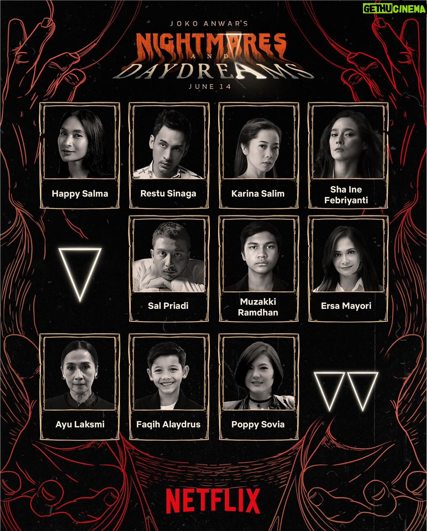Asmara Abigail - 2K Likes - Are you ready for Nightmares and Daydreams - @jokoanwar ? 14 June 2024 @netflixid ❤️