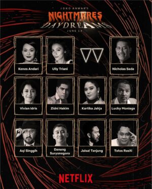 Asmara Abigail Instagram - Are you ready for Nightmares and Daydreams - @jokoanwar ? 14 June 2024 @netflixid ❤️
