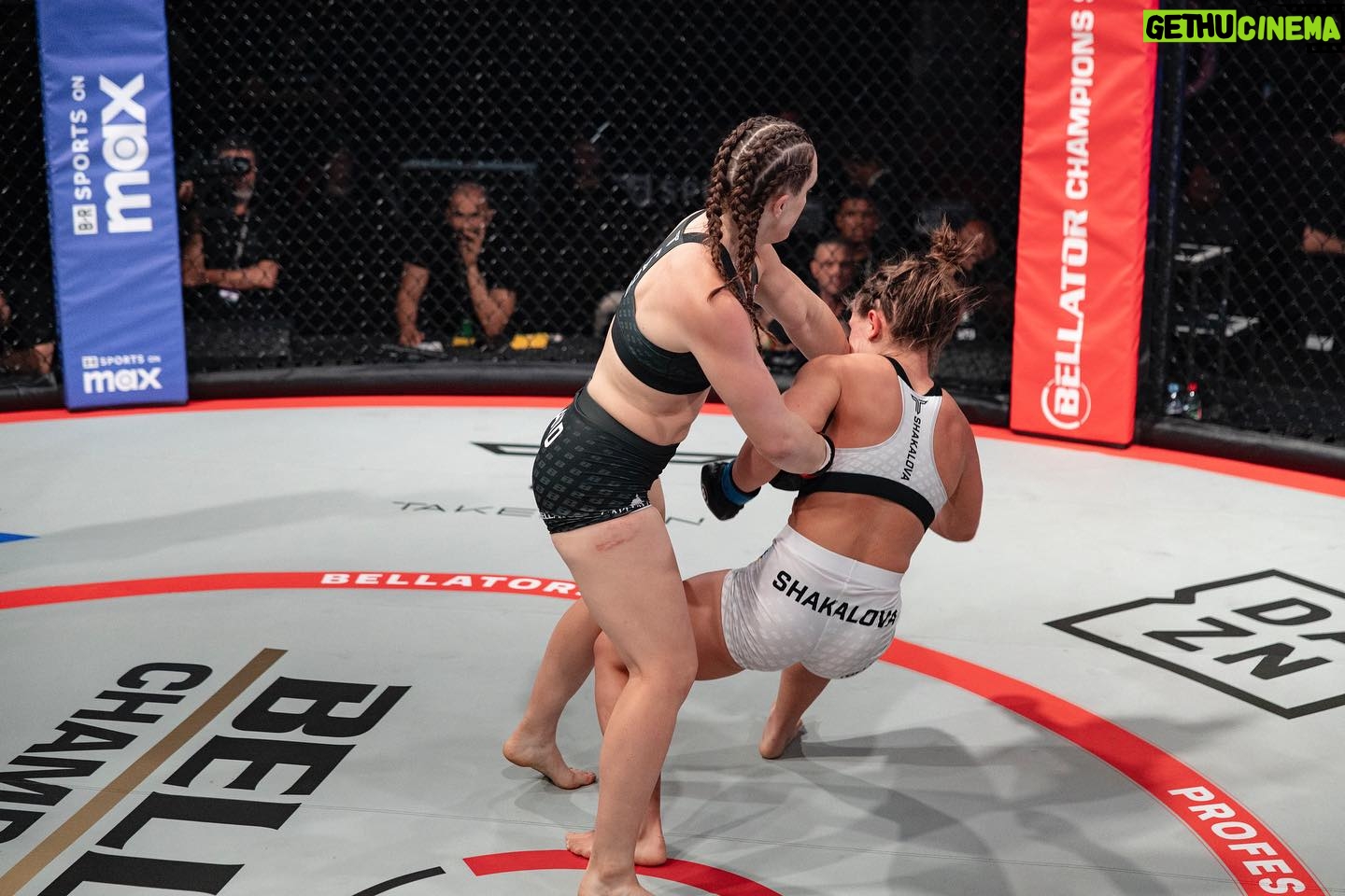Aspen Ladd Instagram - The very definition of a MMA fight 👊🏻 gotta be ready in all aspects with the cardio to back it @bellatormma @pflmma