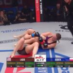 Aspen Ladd Instagram - Doing my thing 🙂 @pflmma #aspenladd #pfl #bellator #wmma