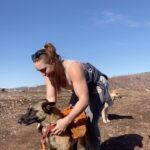 Aspen Ladd Instagram – Gearing up for a 10 mile Saturday hike with the pups . Kylo is 99% sure its animal abuse the couple times a week I put a pack on him ( their “ heavy” days) 😂 Freya , on the other hand absolutely does not care . She’s possibly the happiest dog I’ve ever met. What do they carry, you may ask? Usually water; I have an old shoulder injury that gets super irritated if I have a heavy backpack pulling on it for too long, so the pups carry water on longer hikes . I put my working dogs to work and off we go 🙂 🐕👹