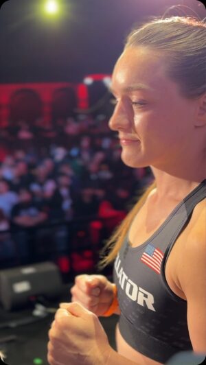 Aspen Ladd Instagram - WOMEN’S FEATHERWEIGHTS! 👊

🇺🇸 Aspen Ladd 🆚 Ekaterina Shakalova 🇺🇦 

#BellatorParis | THIS FRIDAY
🇺🇸 Live on MAX from 12P ET
🇫🇷 Live on DAZN from 6P CEST
📺 Bellator.com/watch
🎟️ Link in bio