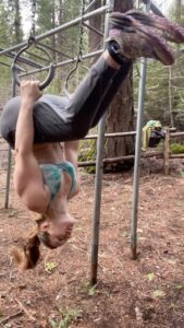 Aspen Ladd Instagram - Since my standard Sunday hiking partner @shealorladd is still riding the struggle bus and needed a bit of a rest after being deathly I’ll this past week…I took the opportunity to goof off for awhile at this jungle gym out in the woods. There’s actually bunches of these, old camps, gold mining stuff, abandoned cabins and many other interesting things in the middle of the forest if you know where to look