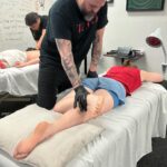 Aspen Ladd Instagram - Getting worked on by the best @the_massage_messiah . Without regular maintenance my surgery knee/ leg gets super tight and uncomfortable. So getting consistent bodywork done is super important for me personally .
