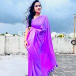 Asritha P Instagram – 💜💜💜

Saree @srisaicollections9 
Blouse @abarnasundarramanclothing 
Mua @ash_makeupempire 
.
#asrithasreedasofficial #vijaytelevision #actress #model #saree #traditional #collaboration