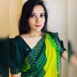 Asritha P Instagram - Saree @srisaicollections9 Blouse @abarnasundarramanclothing Makeover: @ash_makeupempire . #asrithasreedas #actress #saree #traditional #collab #blouse