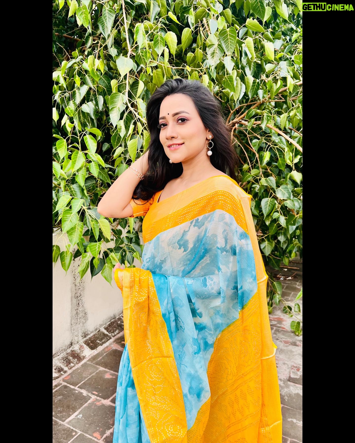 Asritha P Instagram - Saree @srisaicollections9 Blouse @abarnasundarramanclothing Mua @ash_makeupempire . #asrithasreedasofficial #saree #traditional #vijaytelevision #actress