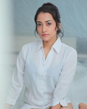Asritha P Instagram - .
Ph @dhanush__photography 
Mua @ash_makeupempire