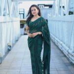 Asritha P Instagram - Pc @satz.photography Mua @ash_makeupempire Blouse @abarnasundarramanclothing Saree @srisai_13 (srisaicollections9) . #asrithasreedas #actress #saree #traditional #vijaytelevision