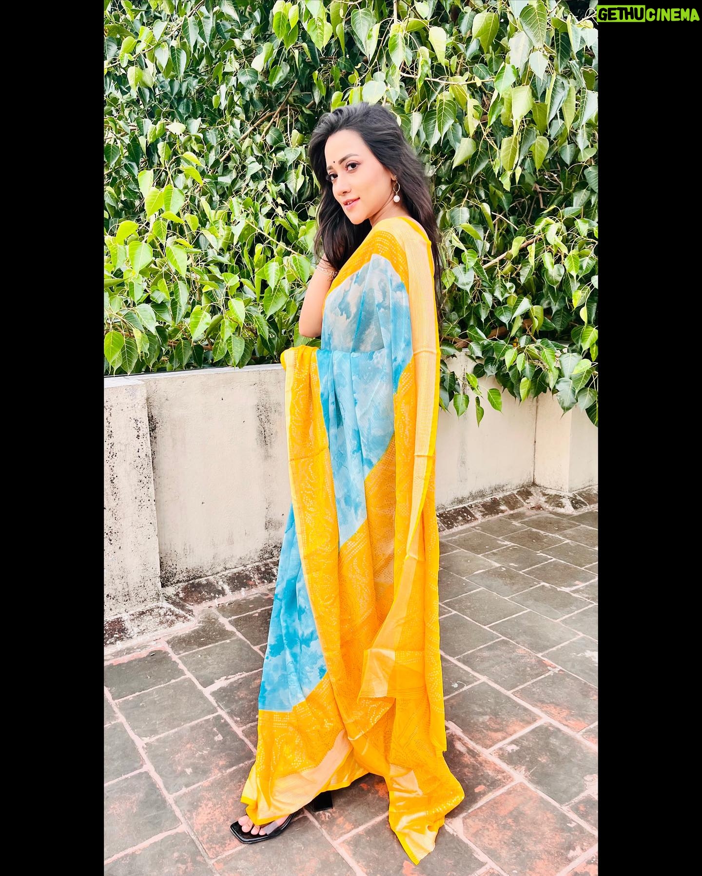 Asritha P Instagram - Saree @srisaicollections9 Blouse @abarnasundarramanclothing Mua @ash_makeupempire . #asrithasreedasofficial #saree #traditional #vijaytelevision #actress