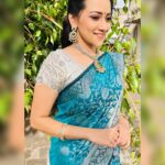 Asritha P Instagram - Saree @srisaicollections9 Blouse @santhoshiplush Jewels @new_ideas_fashions Mua @ash_makeupempire . #asrithasreedasofficial #saree #traditional #plush #rental #collaboration #actress