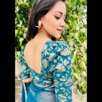 Asritha P Instagram - Saree @srisaicollections9 Blouse @abarnasundarramanclothing Mua @ash_makeupempire . #asrithasreedasofficial #vijaytelevision #actress #saree #traditional #tamizhumsaraswathiyum