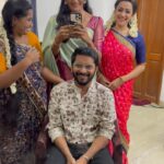 Asritha P Instagram - Our version #asrithasreedas #tamizhumsaraswathiyumserial #vijaytelevison #gang #trend #viral #dance #insta #reels