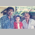 Asritha P Instagram - .#latepost #majorthrowbackthursday -1996- - APPA AMMA - -12.00PM- was aired on @suntv Nagesh Taatha (tats how I used to cal him ) will remember ur first pearls of knowledge about acting always. Was a privilege to have worked alongside Him. Twas not just with words that he taught but with emotions that still reminds me of him. And Mr.Ponvannan sir ,jeeva mam who played as my father and mother role PC :MY FATHER . @naamiruvarnamakuiruvarofficial @kalyanaparisu_fc @nirammarathapookalofficial @suntv @vijaytelevision @zeetamizh . . . #