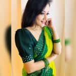 Asritha P Instagram - Saree @srisaicollections9 Blouse @abarnasundarramanclothing Makeover: @ash_makeupempire . #asrithasreedas #actress #saree #traditional #collab #blouse