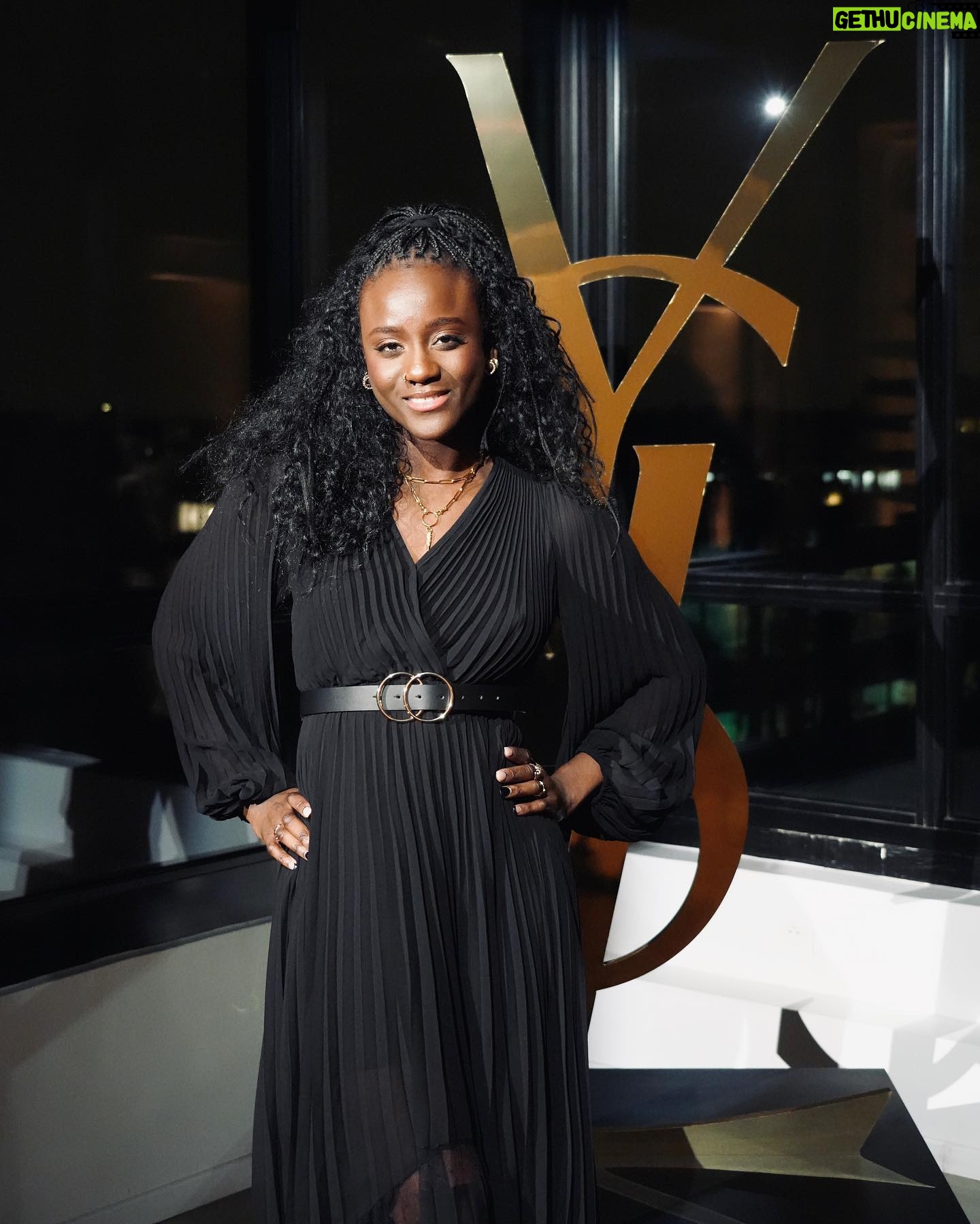 Assa Sylla - 3 Likes - Hier soir au dîner @yslbeauty ⚡️🫶🏾