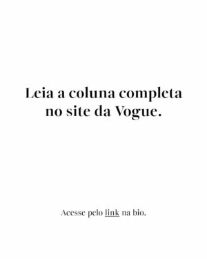 Assucena Assucena Instagram - É uma alegria imensa compartilhar um pouco do meu universo na @VogueBrasil! Escrever minha coluna é uma experiência de imenso crescimento e conexão com vocês. Quero saber o que acharam! Espero os comentários de vcs. ✍💫 #Vogue #Colunista #disforia