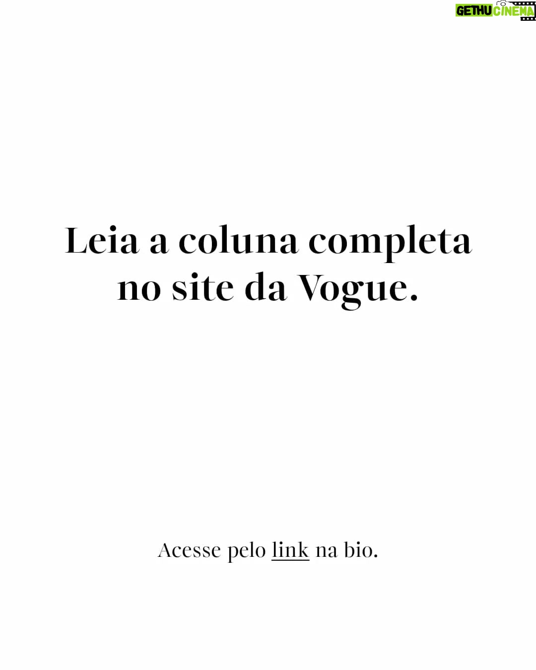 Assucena Assucena - 1.8K Likes - É uma alegria imensa compartilhar um pouco do meu universo na @VogueBrasil! Escrever minha coluna é uma experiência de imenso crescimento e conexão com vocês. Quero saber o que acharam! Espero os comentários de vcs. ✍💫 #Vogue #Colunista #disforia