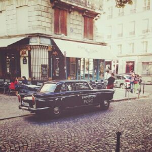 Astrid Bergès-Frisbey Instagram - Suddenly I saw this car. I'm in love with retro automobiles like this one! :) #Paris