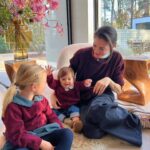 Astrid Coppens Instagram – Reunited met mijn grootste schatten Billie-Ray & kleine Joey-Lee 💞
