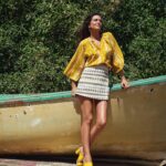 Astrid Coppens Instagram - Super fier op de nieuwe @astridblacklabel spring/Summer collectie #advertentie . Een mix van prachtige tijdloze elegante basics en on-trend items. Nu in alle @zebfashion winkels en online. Nu hopen op een prachtige mooie lente 🌼Check de link in mijn bio. #fashion #springsummer2024 #senegal