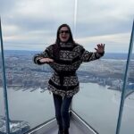 Astrid Coppens Instagram – The Edge 🗽🏙️🇺🇸The highest outdoor sky deck in the Western Hemisphere with 360-degree views of New York City. #newyork