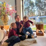 Astrid Coppens Instagram - Reunited met mijn grootste schatten Billie-Ray & kleine Joey-Lee 💞