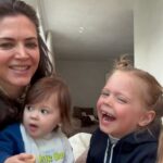 Astrid Coppens Instagram – En toen kreeg Joey-Lee nogmaals telefoon 📞☎️#rollenspel Alles is fictief buiten dat Joey-Lee echt in een vingertje heeft gebeten ( maar niet hard ) in de creche door tandpijn 🥹☺️