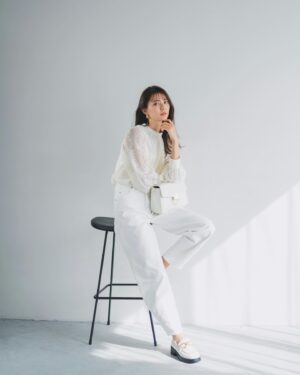 Asuka Kawazu Instagram - @proportionbodydressing 💛
look後編も公開中です☺︎