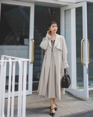 Asuka Kawazu Instagram - ⁡
propotion spring look
公開されてます🫧
そして3月12日20時半より
@proportionbodydressing 
にてインスタライブ出演致します！
お時間合えば、是非🌸
#proportion #プロポ 
#proportionbodydressing
 #pr