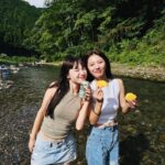 Asuka Kawazu Instagram - 同じ事務所のかわいこちゃん🐟