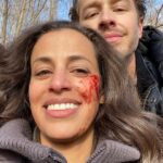 Athena Karkanis Instagram - Selfies in the woodsies #Gracen edition #nbcmanifest